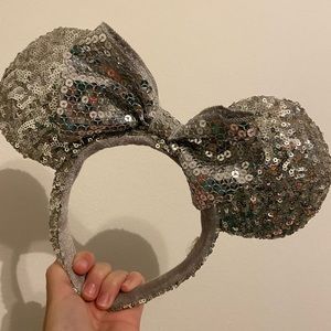 Silver Minnie Ears